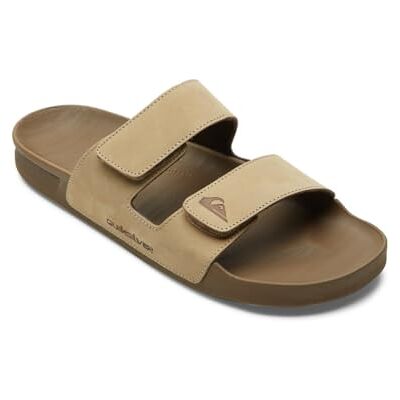 Quiksilver Homme Rivi Leather Double Adjust Sandale, Tan 1, 45 EU - Publicité Quiksilver Homme Rivi Leather Double Adjust Sandale, Tan 1, 45 EU - Publicité