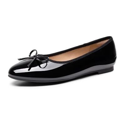 DREAM PAIRS Femme Sdfa2404w Ballerines, Black Pat, 41 EU - Publicité DREAM PAIRS Femme Sdfa2404w Ballerines, Black Pat, 41 EU - Publicité