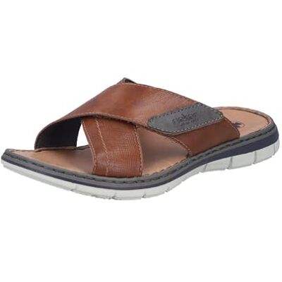 Rieker 25151 Mules pour homme, marron, 45 EU - Publicité Rieker 25151 Mules pour homme, marron, 45 EU - Publicité