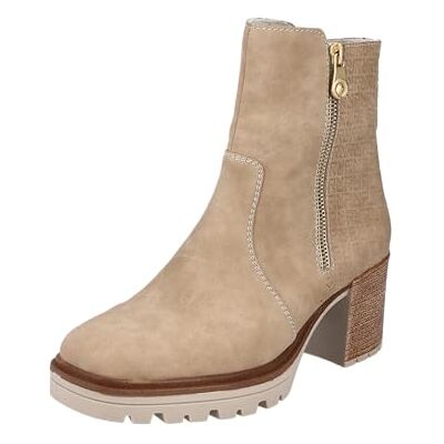 Rieker Bottes courtes Y9060 pour femme, beige, 38 EU - Publicité Rieker Bottes courtes Y9060 pour femme, beige, 38 EU - Publicité