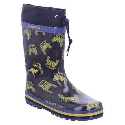 KangaROOS Bottes en Caoutchouc K-Rain Unisexes pour Enfant, Monster Truck Bleu Marine, 27 EU - Publicité KangaROOS Bottes en Caoutchouc K-Rain Unisexes pour Enfant, Monster Truck Bleu Marine, 27 EU - Publicité