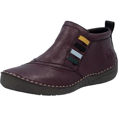 Rieker Bottines courtes pour femme Rouge Taille 38 EU, rouge, 38 EU - Publicité Rieker Bottines courtes pour femme Rouge Taille 38 EU, rouge, 38 EU - Publicité