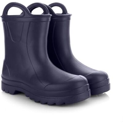 Lemigo Bottes de pluie pour enfants très légères en mousse EVA avec poignée pour garçons et filles Doggy (Bleu marine, Système Taille Chaussures EU, Enfant de 2 à 5 ans, Numérique, Moyen, 30) - Publicité Lemigo Bottes de pluie pour enfants très légères en mousse EVA avec poignée pour garçons et filles Doggy (Bleu marine, Système Taille Chaussures EU, Enfant de 2 à 5 ans, Numérique, Moyen, 30) - Publicité