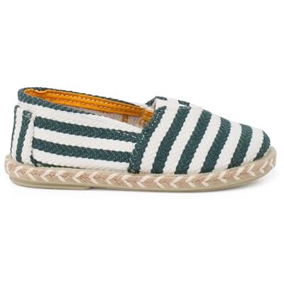 Pisamonas Espadrilles Rayures Style Camping Bande Élastique Taille 36 Couleur Vert - Publicité Pisamonas Espadrilles Rayures Style Camping Bande Élastique Taille 36 Couleur Vert - Publicité