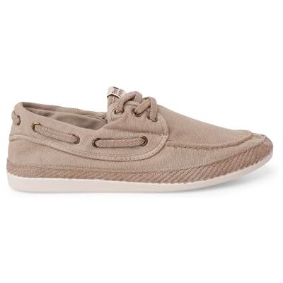 Pisamonas Chaussures Bateau Casual Tailles Hautes Toile Lavée Taille 44 Couleur Taupe - Publicité Pisamonas Chaussures Bateau Casual Tailles Hautes Toile Lavée Taille 44 Couleur Taupe - Publicité
