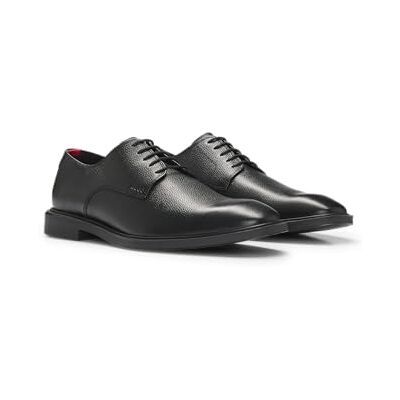 HUGO Homme Gryff_derb_grlt Derby, Noir 1, 45 EU - Publicité HUGO Homme Gryff_derb_grlt Derby, Noir 1, 45 EU - Publicité