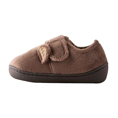 NEXT Garçon Chaussons à Semelle Cuvette et Doublure Chaude Brown Bear 25 - Publicité NEXT Garçon Chaussons à Semelle Cuvette et Doublure Chaude Brown Bear 25 - Publicité