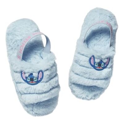 Disney Chausson Stitch Lilo Et Stitch Puffi Chaussons Chaussons Pluffi Chaussons Fille Chaussons Enfant Bleu 26 - Publicité Disney Chausson Stitch Lilo Et Stitch Puffi Chaussons Chaussons Pluffi Chaussons Fille Chaussons Enfant Bleu 26 - Publicité