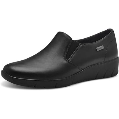 Jana Mocassins Femme déperlants Vegan, Black Nappa, 37 EU - Publicité Jana Mocassins Femme déperlants Vegan, Black Nappa, 37 EU - Publicité