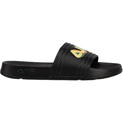 Fila Homme Morro Bay Chaussons avec Logo Mocassin, Noir, 42 EU - Publicité Fila Homme Morro Bay Chaussons avec Logo Mocassin, Noir, 42 EU - Publicité