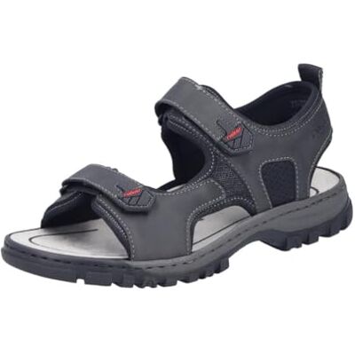 Rieker Sandales de trekking pour homme 25055 Noir 45 EU - Publicité Rieker Sandales de trekking pour homme 25055 Noir 45 EU - Publicité