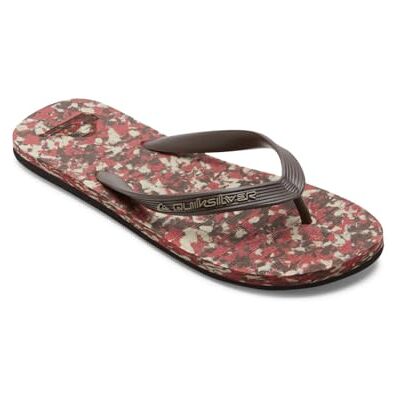Quiksilver Molokai Sandales recyclées pour homme, Noir/marron/noir, 40 EU - Publicité Quiksilver Molokai Sandales recyclées pour homme, Noir/marron/noir, 40 EU - Publicité