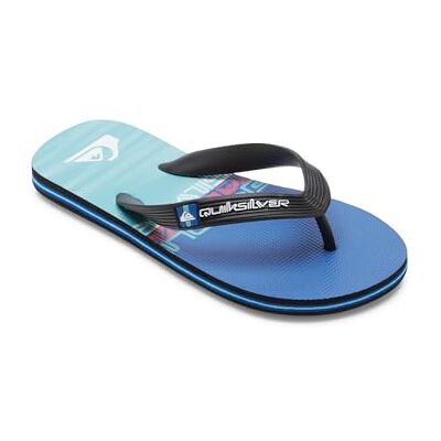 Quiksilver Sandales Molokai Art pour homme, Black Blue Blue Blue, 35 EU - Publicité Quiksilver Sandales Molokai Art pour homme, Black Blue Blue Blue, 35 EU - Publicité