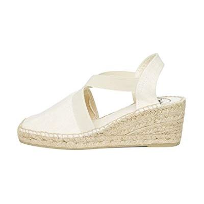 TONI PONS Espadrille Femme en Coton TER Ecru, 35 EU - Publicité TONI PONS Espadrille Femme en Coton TER Ecru, 35 EU - Publicité