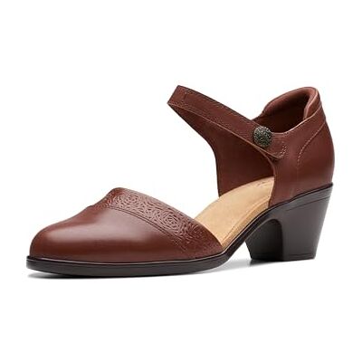 Clarks Femme Emily 2 Ketra Escarpins, Marron Clair/Cuir, 37 EU - Publicité Clarks Femme Emily 2 Ketra Escarpins, Marron Clair/Cuir, 37 EU - Publicité