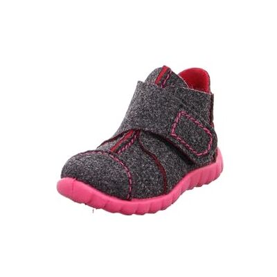 Superfit Happy, Chaussons fille Gris (SCHWARZ KOMBI 02), 21 EU - Publicité Superfit Happy, Chaussons fille Gris (SCHWARZ KOMBI 02), 21 EU - Publicité