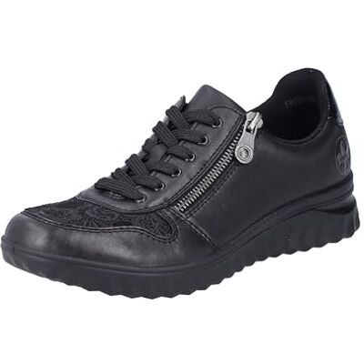 Rieker Femme 59001 à Lacets, Noir, 39 EU - Publicité Rieker Femme 59001 à Lacets, Noir, 39 EU - Publicité