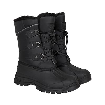 Mountain Warehouse Bottes de Neige Whistler pour Enfant Résistantes à la Neige, Chaudes, Respirantes, Semelle Durable & à Haute adhérence -Idéales en Hiver Noir 32 - Publicité Mountain Warehouse Bottes de Neige Whistler pour Enfant Résistantes à la Neige, Chaudes, Respirantes, Semelle Durable & à Haute adhérence -Idéales en Hiver Noir 32 - Publicité