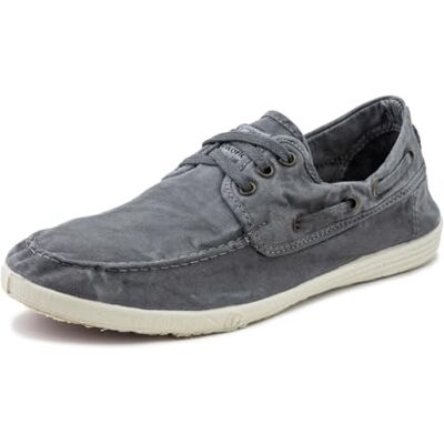 Natural World Eco – 303E Baskets Vegan Chaussures Navigation à Voile Tendance en Tissu en Toile pour Hommes – Mono Hi, Baskets Basses Adulte, EU Baskets – NOUVEAUTÉ Coloris variés delavé - Publicité Natural World Eco – 303E Baskets Vegan Chaussures Navigation à Voile Tendance en Tissu en Toile pour Hommes – Mono Hi, Baskets Basses Adulte, EU Baskets – NOUVEAUTÉ Coloris variés delavé - Publicité