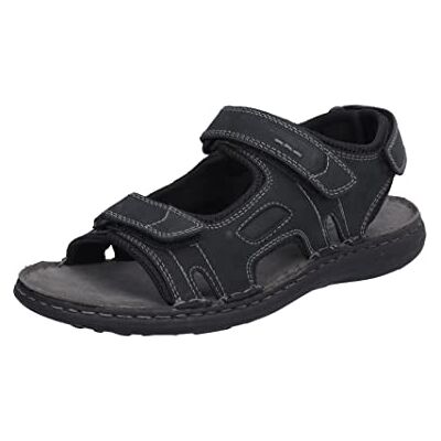 Josef Seibel Homme Sandales Classiques Vincent 08, Monsieur Sandales,Largeur G (Normale),Sandale à Velcro,Confortable,Noir (Schwarz),45 EU / 10 UK - Publicité Josef Seibel Homme Sandales Classiques Vincent 08, Monsieur Sandales,Largeur G (Normale),Sandale à Velcro,Confortable,Noir (Schwarz),45 EU / 10 UK - Publicité