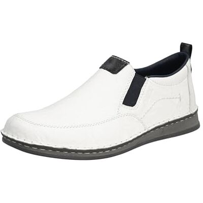 Rieker Chaussures pour Homme 5450, Blanc., 42 EU Large - Publicité Rieker Chaussures pour Homme 5450, Blanc., 42 EU Large - Publicité
