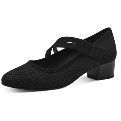 Jana Escarpins Femme à Bride Petit Talon Vegan, Black, 37 EU - Publicité Jana Escarpins Femme à Bride Petit Talon Vegan, Black, 37 EU - Publicité