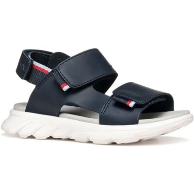 Geox J Sandal Airadyum Bo, Marine Rouge, 25 EU - Publicité Geox J Sandal Airadyum Bo, Marine Rouge, 25 EU - Publicité