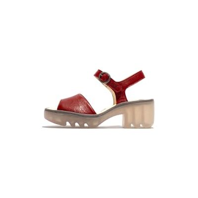Fly London Femme Sandal, Lipstick Red, 37 EU - Publicité Fly London Femme Sandal, Lipstick Red, 37 EU - Publicité