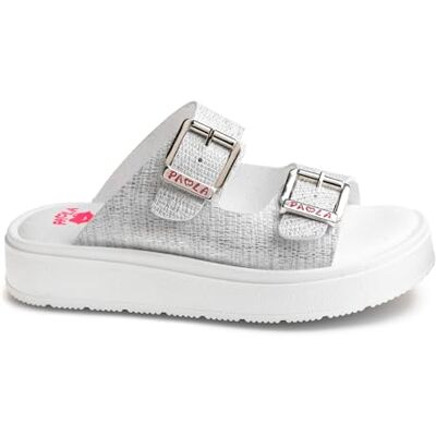 Pablosky Capri Sandale, Gris, 35 EU - Publicité Pablosky Capri Sandale, Gris, 35 EU - Publicité
