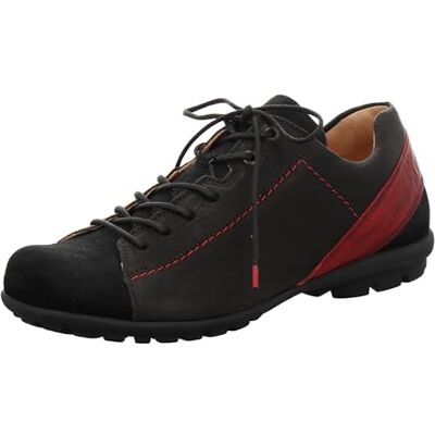 Think!Think! Homme Semelle Amovible Durable Kong Chaussures basses à lacets, 000 Noir Combi, 42 EU - Publicité Think!Think! Homme Semelle Amovible Durable Kong Chaussures basses à lacets, 000 Noir Combi, 42 EU - Publicité