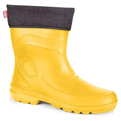 LEMIGO Damen Gummistiefel Jessy (Giallo/Grau, 39) - Publicité LEMIGO Damen Gummistiefel Jessy (Giallo/Grau, 39) - Publicité