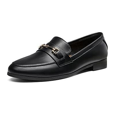 DREAM PAIRS Mocassins en cuir pour femme, Polyuréthane noir., 40.5 EU - Publicité DREAM PAIRS Mocassins en cuir pour femme, Polyuréthane noir., 40.5 EU - Publicité