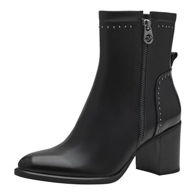 MARCO TOZZI Guido Maria Kretschmer Bottines à fermeture éclair + slip pour femme, Noir, 41 EU - Publicité MARCO TOZZI Guido Maria Kretschmer Bottines à fermeture éclair + slip pour femme, Noir, 41 EU - Publicité