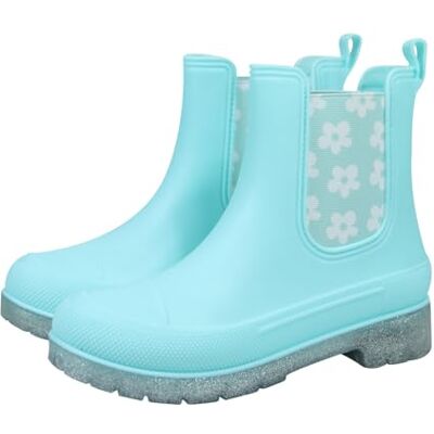 A2Z 4 Kids Filles Étanche Chelsea Pluie Bottes Floral Côté Panneaux PVC Wellies Floral 13 UK Child - Publicité A2Z 4 Kids Filles Étanche Chelsea Pluie Bottes Floral Côté Panneaux PVC Wellies Floral 13 UK Child - Publicité