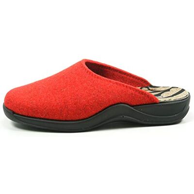 Rohde 2309 Vaasa-D Chaussons Femme, Pointure:41 EU, La Couleur:Rouge - Publicité Rohde 2309 Vaasa-D Chaussons Femme, Pointure:41 EU, La Couleur:Rouge - Publicité