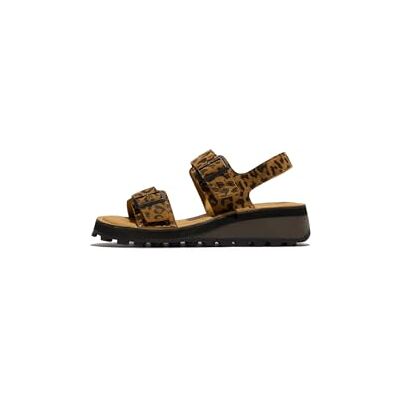 Fly London Femme HEIF558FLY Sandal, Tan, 40 EU - Publicité Fly London Femme HEIF558FLY Sandal, Tan, 40 EU - Publicité