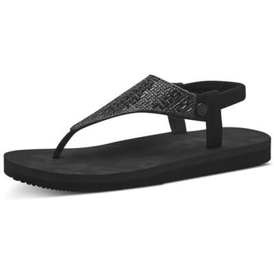 s.Oliver Sandales pour femme , Noir, 36 EU - Publicité s.Oliver Sandales pour femme , Noir, 36 EU - Publicité