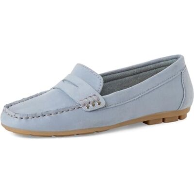MARCO TOZZI Mocassin Femme Semelle Feel Me Souple Confortable, Bleu (LT.Blue), 37 EU - Publicité MARCO TOZZI Mocassin Femme Semelle Feel Me Souple Confortable, Bleu (LT.Blue), 37 EU - Publicité