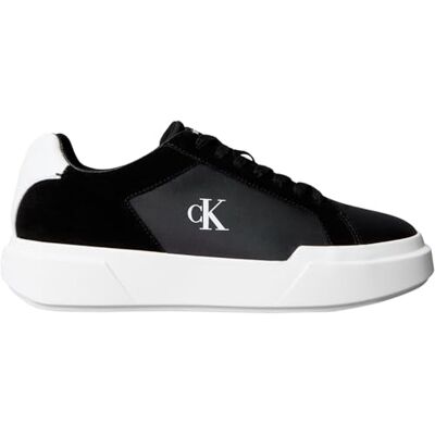 Calvin Klein Baskets Cupsole Homme Chunky Laceup Semelle Épaisse, Noir (Black/Bright White), 44 - Publicité Calvin Klein Baskets Cupsole Homme Chunky Laceup Semelle Épaisse, Noir (Black/Bright White), 44 - Publicité
