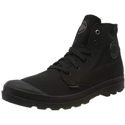 Palladium Mono Chrome Chaussures de Ville Hommes et Femmes Look Authentique, Semelle Intérieure EVA Vegan Friendly Noir, 36 EU - Publicité Palladium Mono Chrome Chaussures de Ville Hommes et Femmes Look Authentique, Semelle Intérieure EVA Vegan Friendly Noir, 36 EU - Publicité