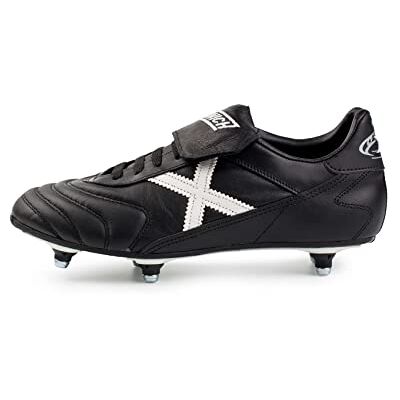 Munich Mondial RB Blanc Chaussures Unisexes pour Adulte Noir 45 EU - Publicité Munich Mondial RB Blanc Chaussures Unisexes pour Adulte Noir 45 EU - Publicité