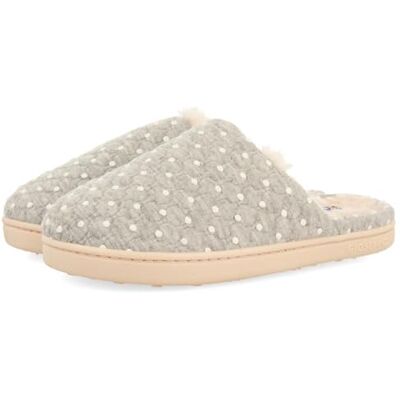 Gioseppo Pantuflas Con Lunares Lysander 73110 Gris - Chaussons - Publicité Gioseppo Pantuflas Con Lunares Lysander 73110 Gris - Chaussons - Publicité