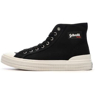 Baskets Noir Homme Schott William - Publicité Baskets Noir Homme Schott William - Publicité