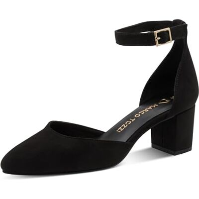 MARCO TOZZI Escarpins Femme Semelle Feel Me Souple Doublure Douce Bout Pointu, Noir (Black), 37 EU - Publicité MARCO TOZZI Escarpins Femme Semelle Feel Me Souple Doublure Douce Bout Pointu, Noir (Black), 37 EU - Publicité