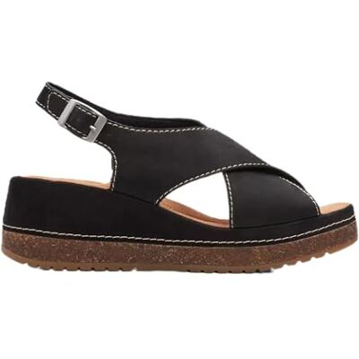 Clarks Kassanda Step Womens Black Nubuck, 8 - Publicité Clarks Kassanda Step Womens Black Nubuck, 8 - Publicité