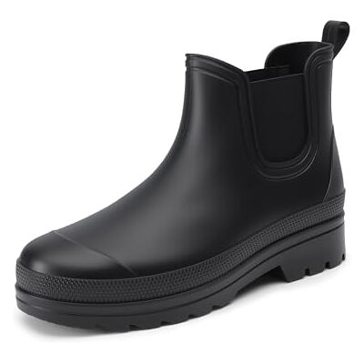 Bruno Marc Bottes de Pluie pour Hommes Pratique et Durable Bottines Chelsea Imperméables et Antidérapantes,Size 40,Tout Noir,BMEMRB2501 - Publicité Bruno Marc Bottes de Pluie pour Hommes Pratique et Durable Bottines Chelsea Imperméables et Antidérapantes,Size 40,Tout Noir,BMEMRB2501 - Publicité