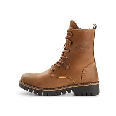 Camel Active Femme Botte Tendance, Cognac - Publicité Camel Active Femme Botte Tendance, Cognac - Publicité