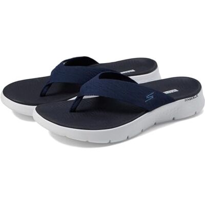 Skechers Femme Sandale GO Walk Flex Splendor, Navy Textile, 40 EU - Publicité Skechers Femme Sandale GO Walk Flex Splendor, Navy Textile, 40 EU - Publicité