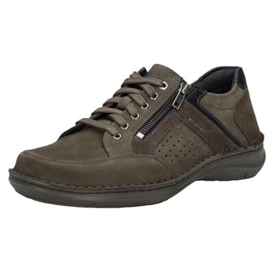Josef Seibel New Anvers 02 Chaussures basses pour homme en cuir nappa avec fermeture, Granit Combi, 46 EU Weit - Publicité Josef Seibel New Anvers 02 Chaussures basses pour homme en cuir nappa avec fermeture, Granit Combi, 46 EU Weit - Publicité