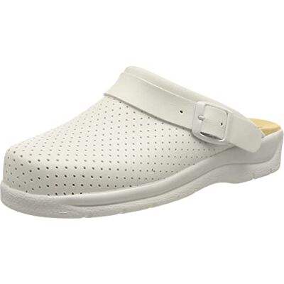 DIAN Femme Pise Health Care Professional Shoe, Sangle Blanche Pisa, 37 EU - Publicité DIAN Femme Pise Health Care Professional Shoe, Sangle Blanche Pisa, 37 EU - Publicité